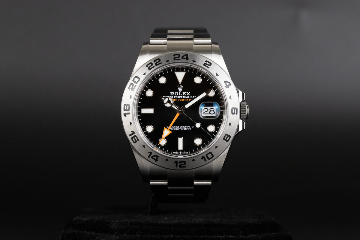 Rolex<br>226570 Explorer II Black Dial