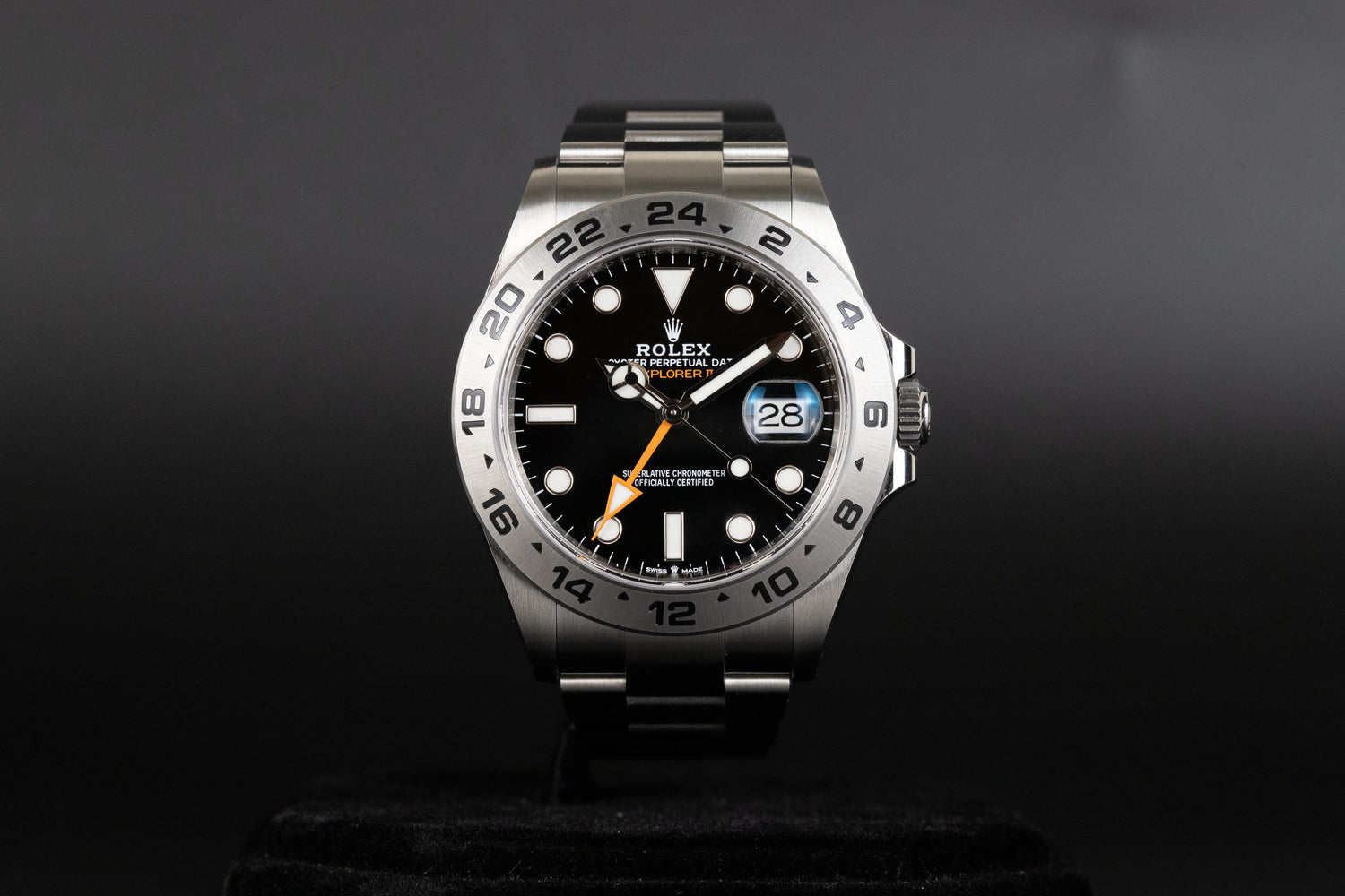 Rolex 226570 Explorer II Black Dial
