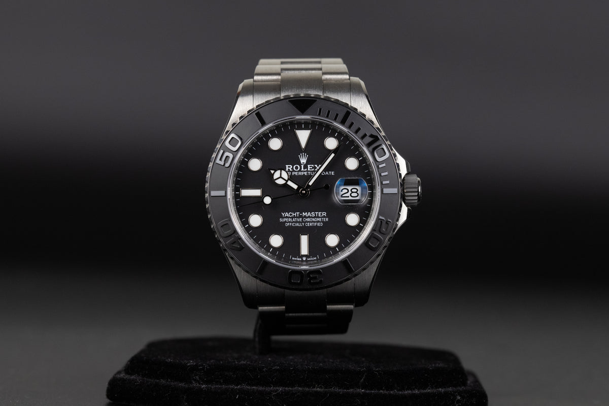 Rolex<br>226627 Yacht-Master 42 Titanium Black Dial