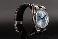 Rolex<br>228206 DayDate 40 Ice Blue Baguette Dial