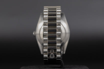 Rolex 228206 DayDate 40 Ice Blue Baguette Dial