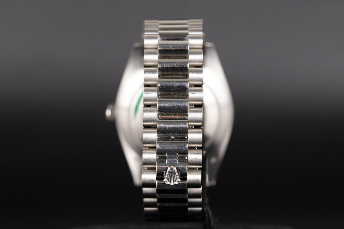 Rolex 228206 DayDate 40 Pave Diamond Blue Sapphire Dial