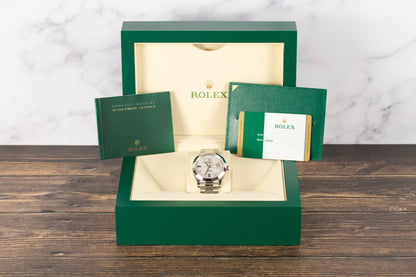 Rolex 228206 DayDate 40 Pave Diamond Blue Sapphire Dial