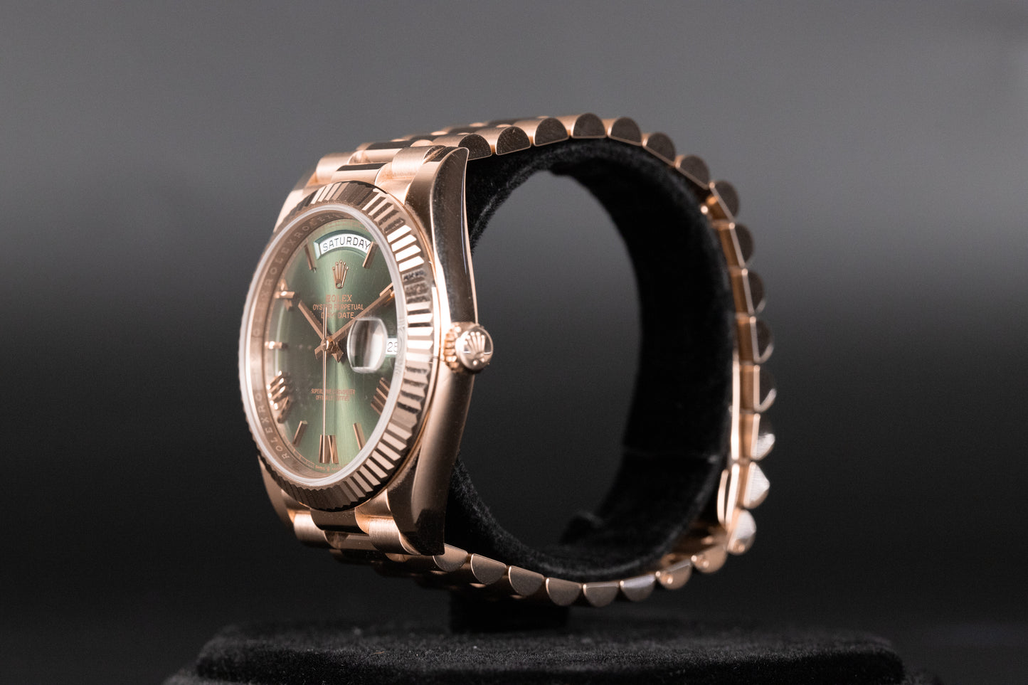 Rolex 228235 DayDate 40 Olive Green Dial