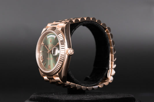 Rolex 228235 DayDate 40 Olive Green Dial