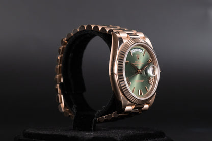 Rolex 228235 DayDate 40 Olive Green Dial