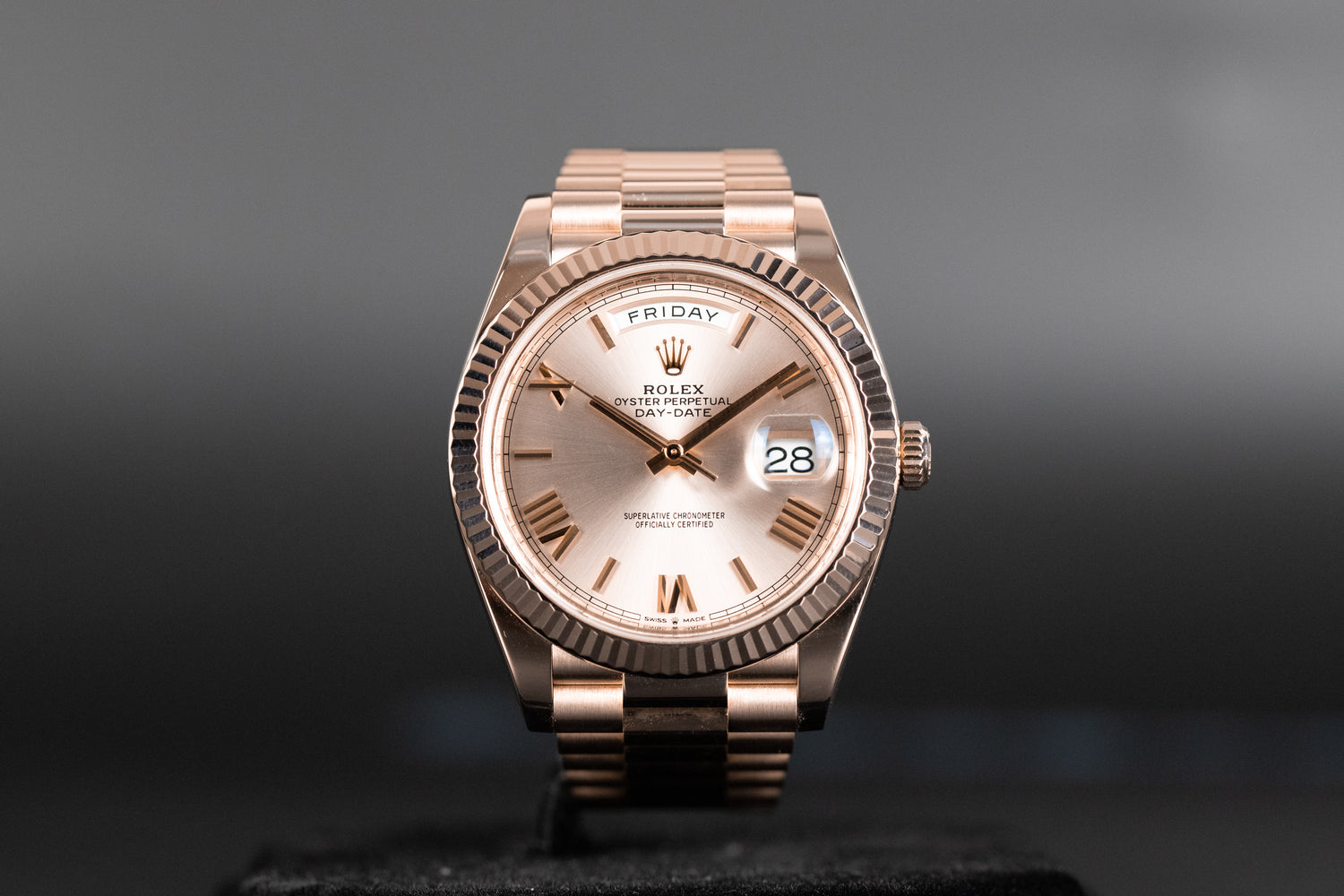 Rolex 228235 DayDate 40 Sundust Dial