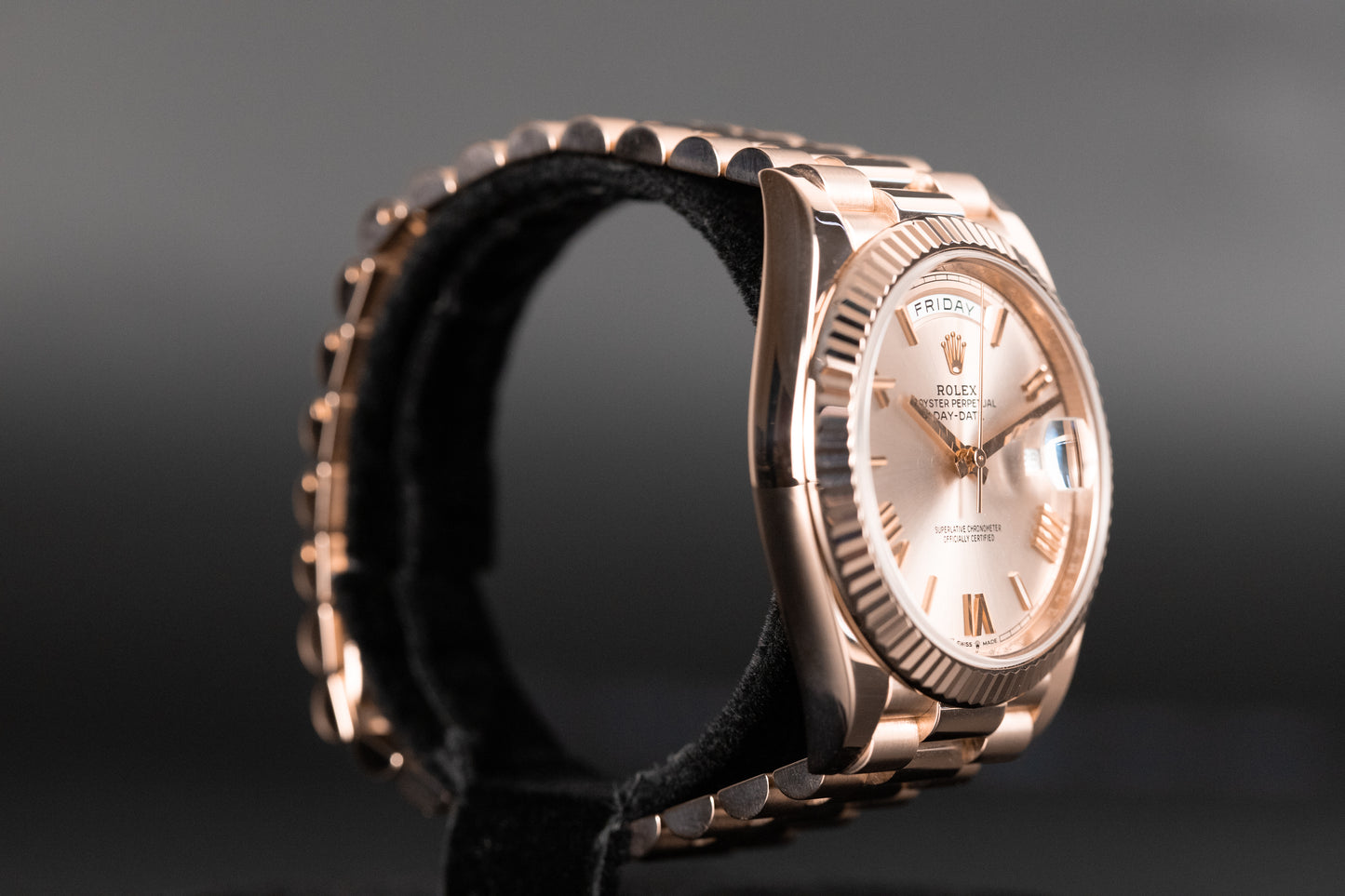 Rolex 228235 DayDate 40 Sundust Dial