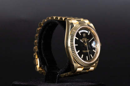 Rolex 228238 DayDate 40 Black Index Dial