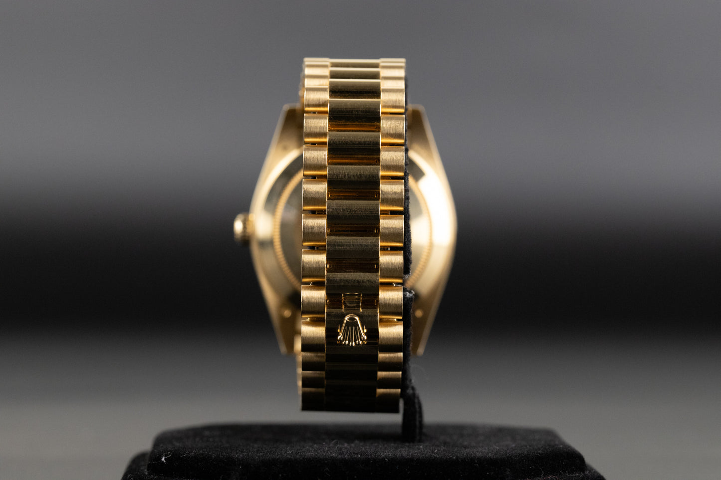 Rolex 228238 DayDate 40 Baguette Diamond Black Onyx Dial