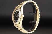 Rolex<br>228238 DayDate 40 Baguette Diamond Black Onyx Dial