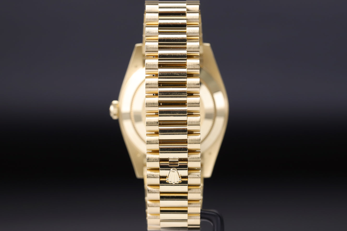 Rolex 228238 DayDate 40 Baguette Diamond Black Onyx Dial