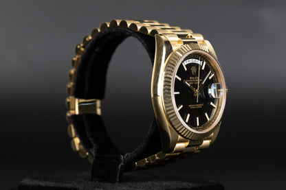 Rolex 228238 DayDate 40 Black Index Dial