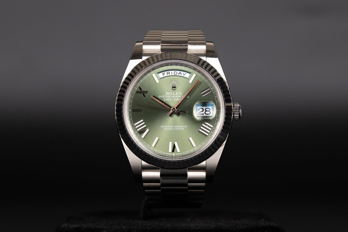 Rolex<br>228239 DayDate 40 Green Dial