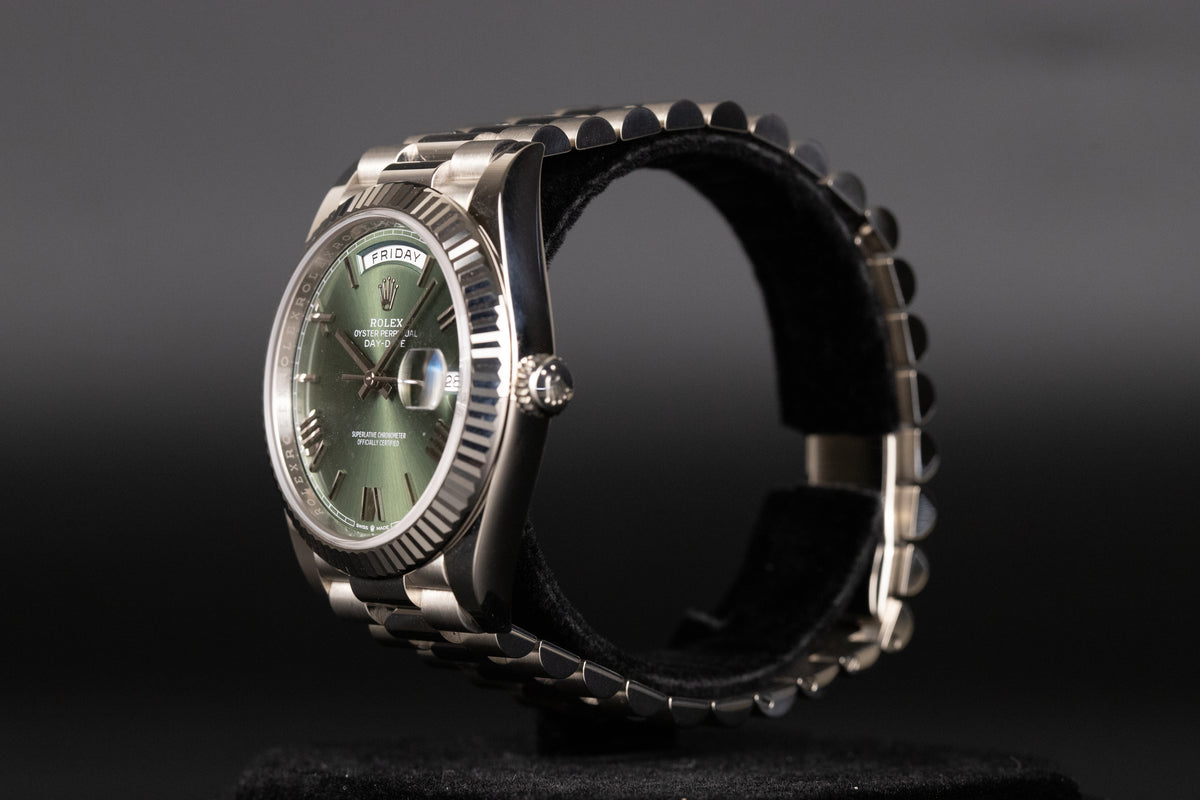 Rolex<br>228239 DayDate 40 Green Dial