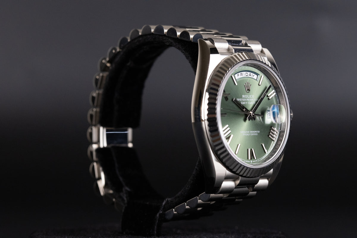 Rolex<br>228239 DayDate 40 Green Dial