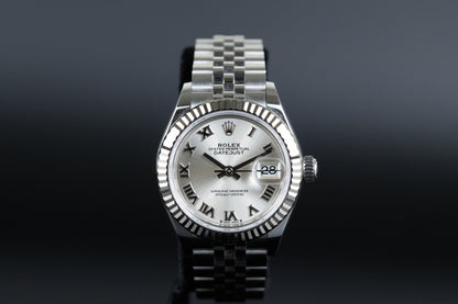 Rolex 279174 Datejust 28 Silver Roman Numeral Dial