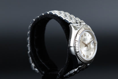 Rolex 279174 Datejust 28 Silver Roman Numeral Dial