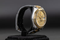 Rolex<br>326933 Sky-Dweller SS/18k Champagne Dial