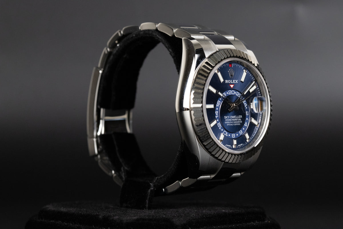 Rolex<br>326934 Sky-Dweller Blue Dial