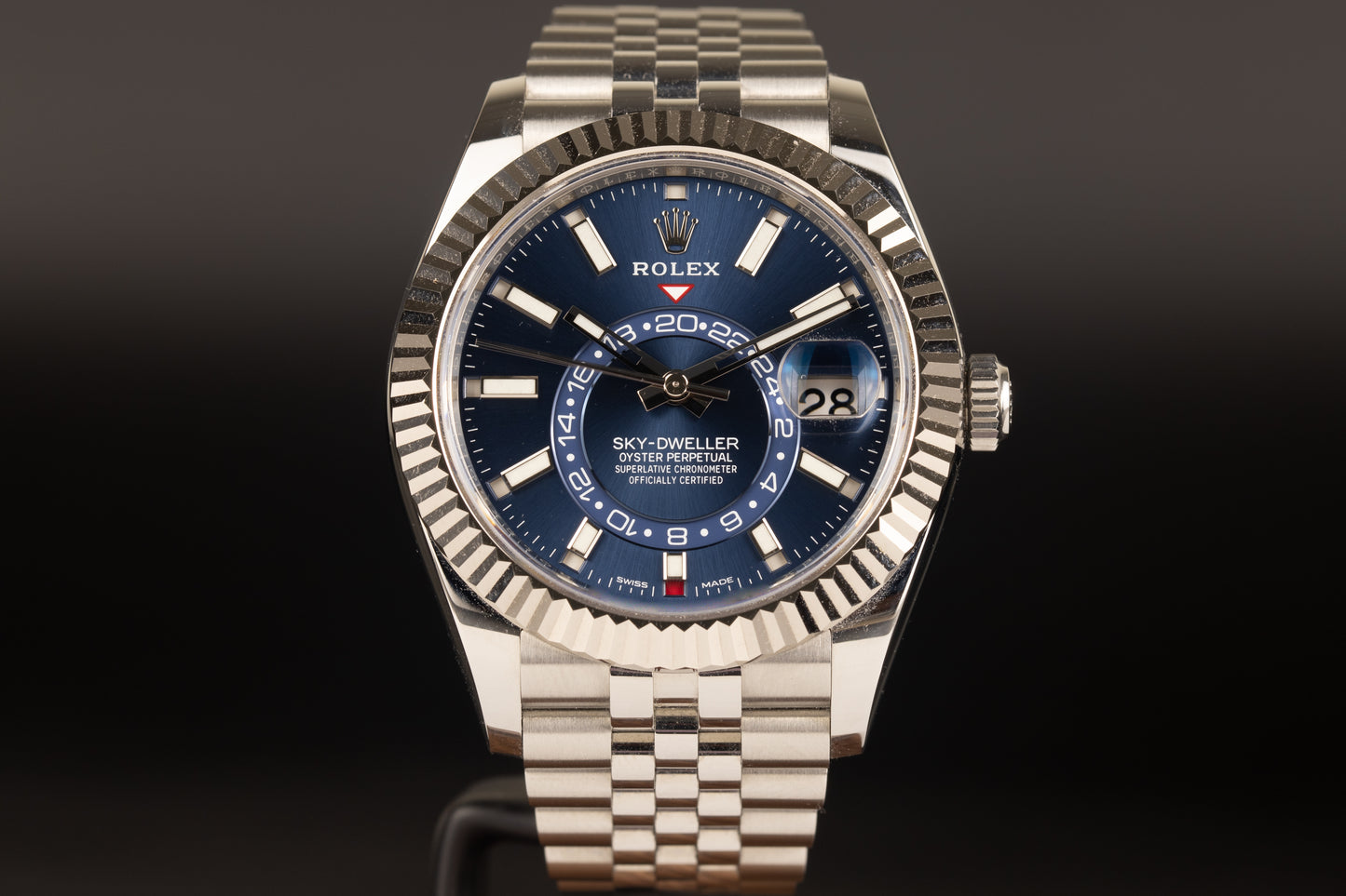 Rolex 326934 Sky-Dweller Blue Dial Jubilee