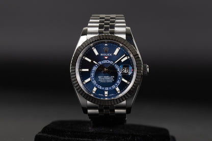 Rolex 326934 Sky-Dweller Blue Dial Jubilee Unworn