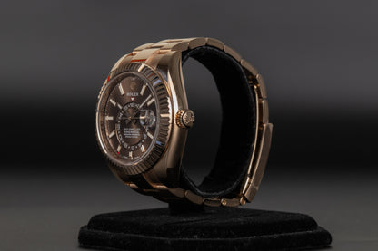Rolex 326935 Sky-Dweller Chocolate Dial