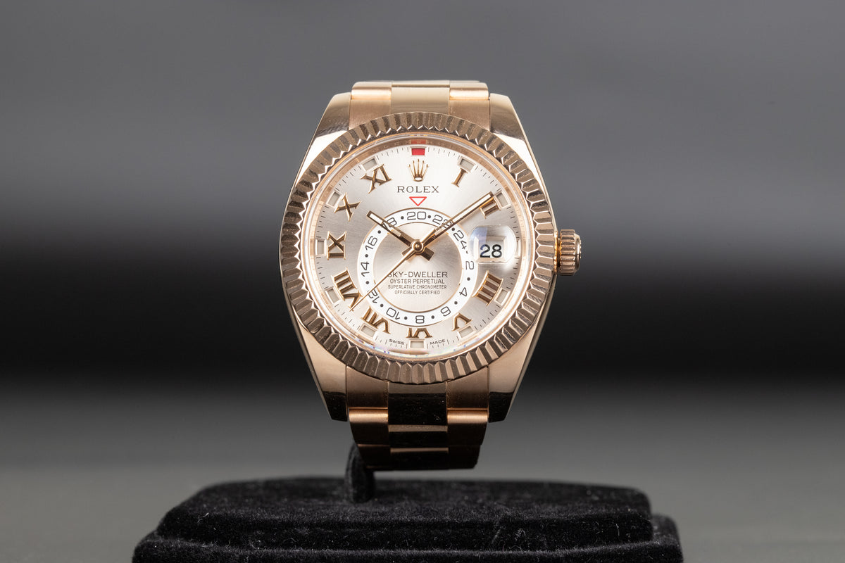 Rolex<br>326935 Sky-Dweller Sundust Dial