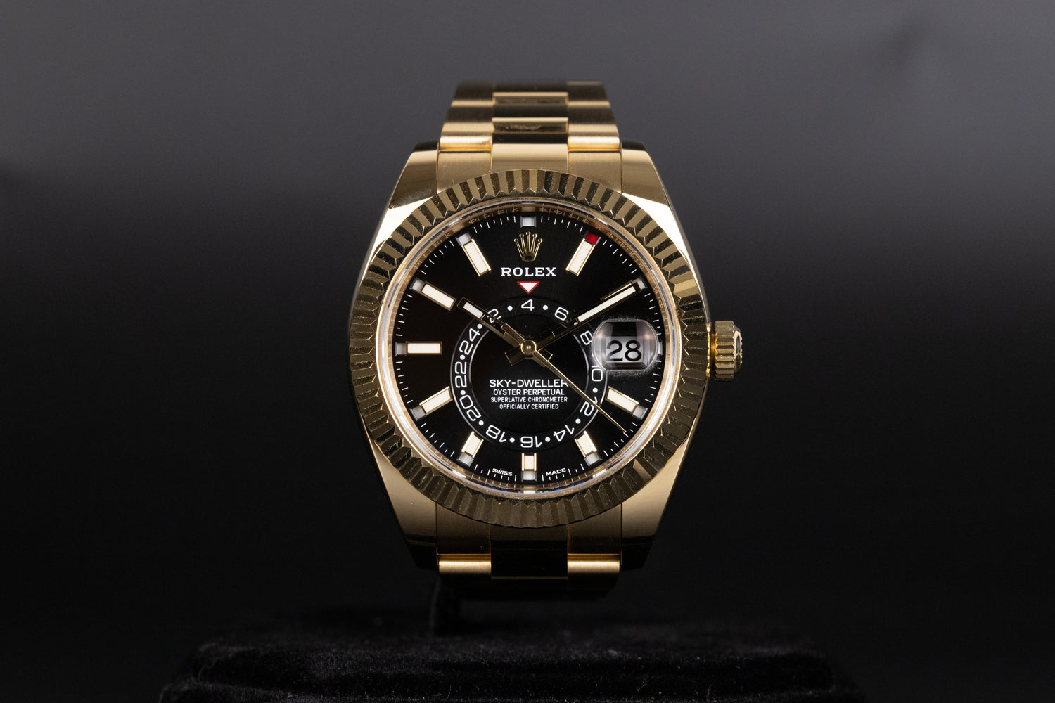 Rolex 326938 Sky-Dweller Black Dial