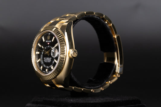 Rolex 326938 Sky-Dweller Black Dial