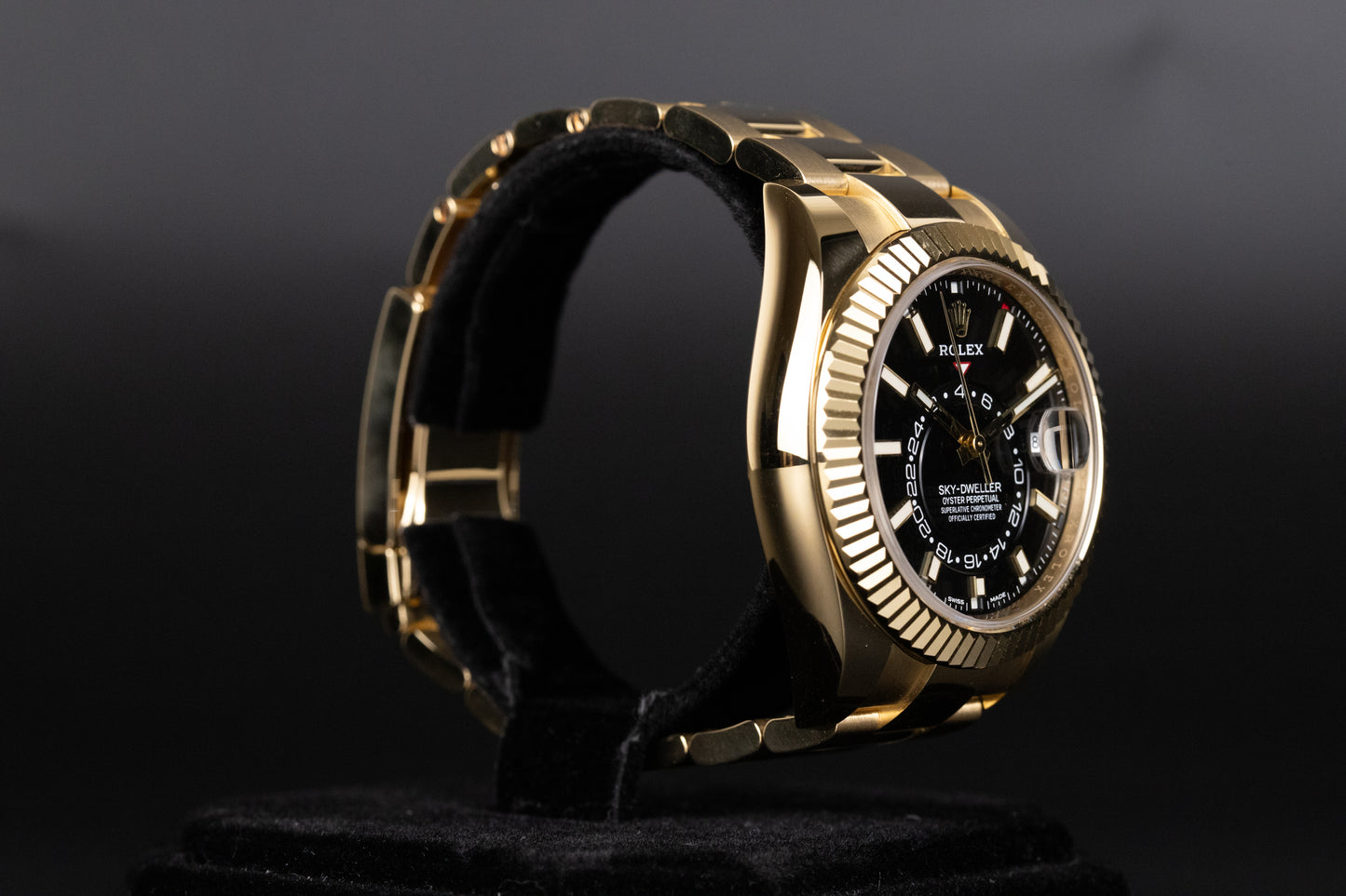 Rolex 326938 Sky-Dweller Black Dial