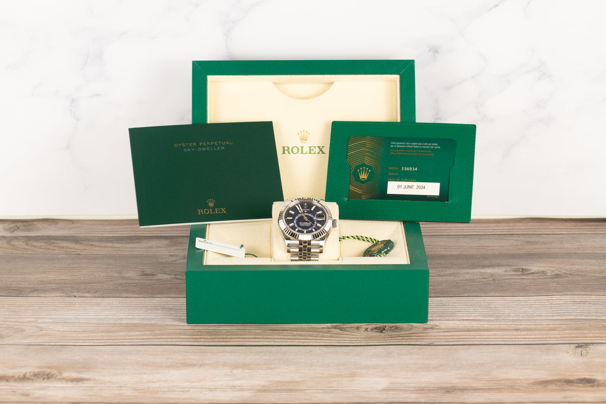 Rolex<br>336934 Sky-Dweller Blue Dial