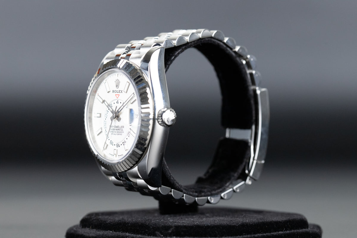 Rolex 336934 Sky-Dweller White Dial