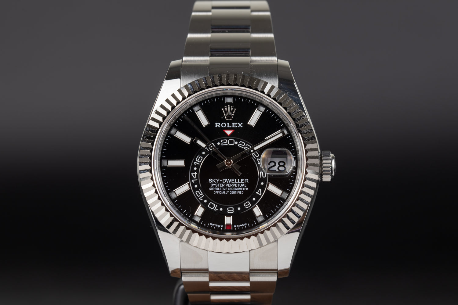 Rolex 336934 Sky-Dweller Black Dial Unworn