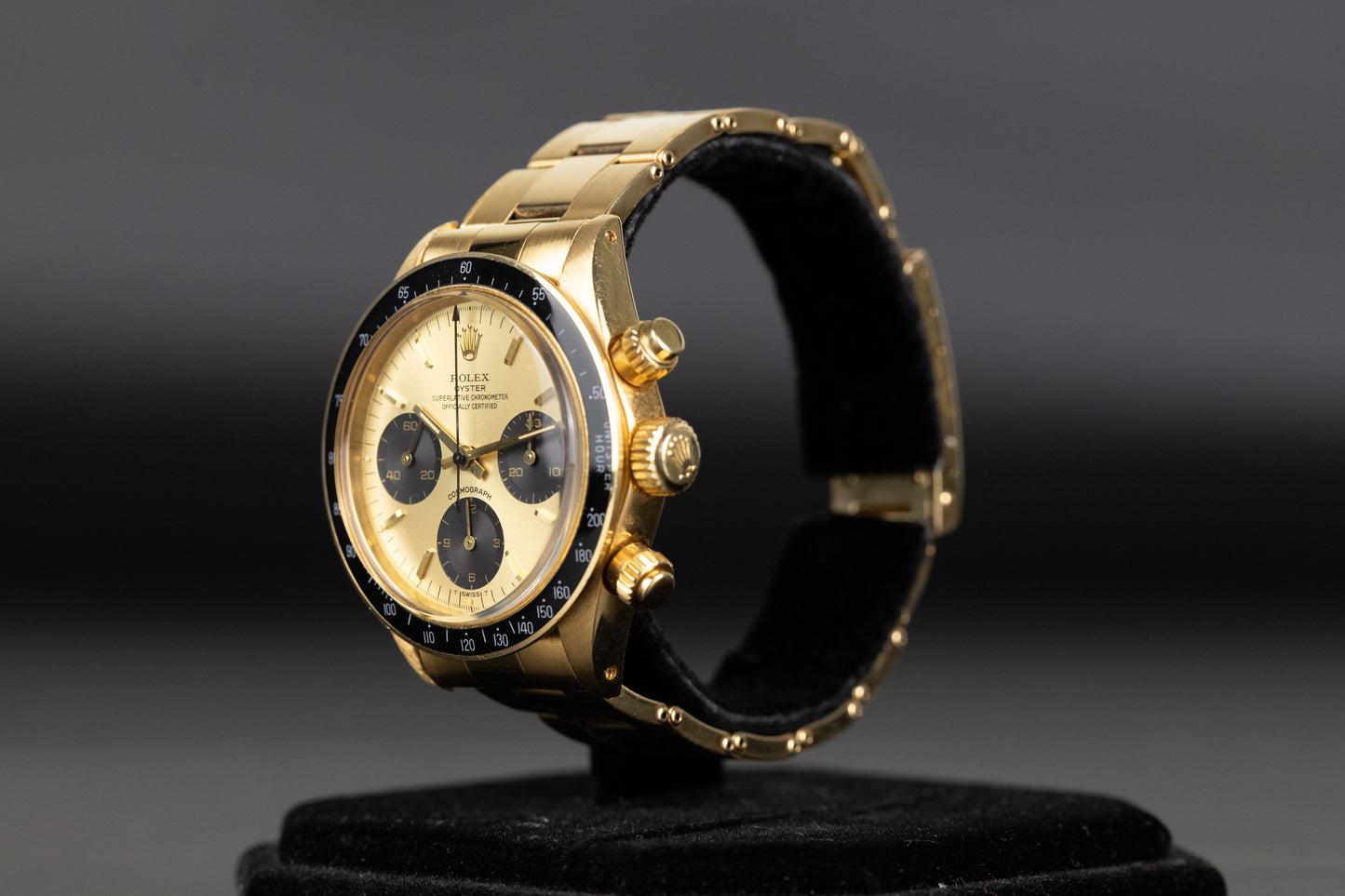 Rolex 6263 Daytona Yellow Gold All Original 1978