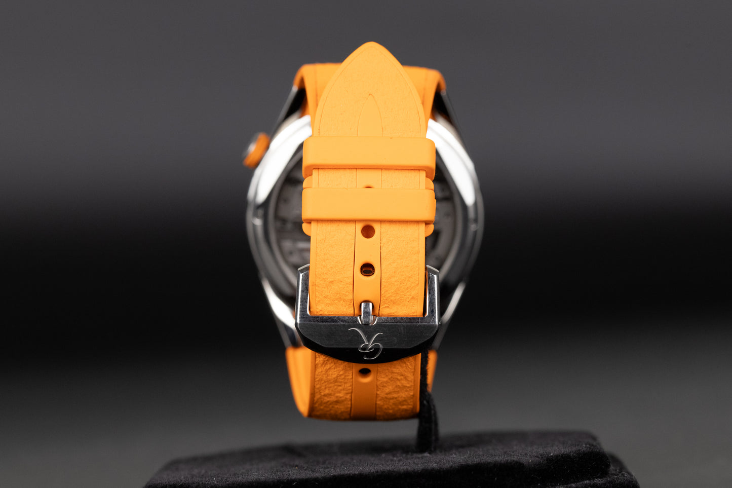 Romain Gauthier MON00560 Titanium C6 Grey Openwork Dial