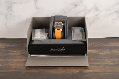 Romain Gauthier MON00560 Titanium C6 Grey Openwork Dial