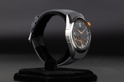 Romain Gauthier MON00560 Titanium C6 Grey Openwork Dial
