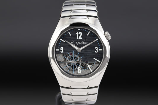 Romain Gauthier MON00560 Titanium C6 Grey Openwork Dial