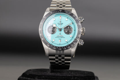 Tudor 79360N Black Bay Chrono Turquoise Dial