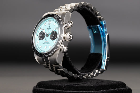 Tudor 79360N Black Bay Chrono Turquoise Dial