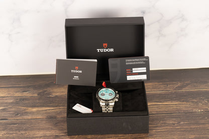 Tudor 79360N Black Bay Chrono Turquoise Dial
