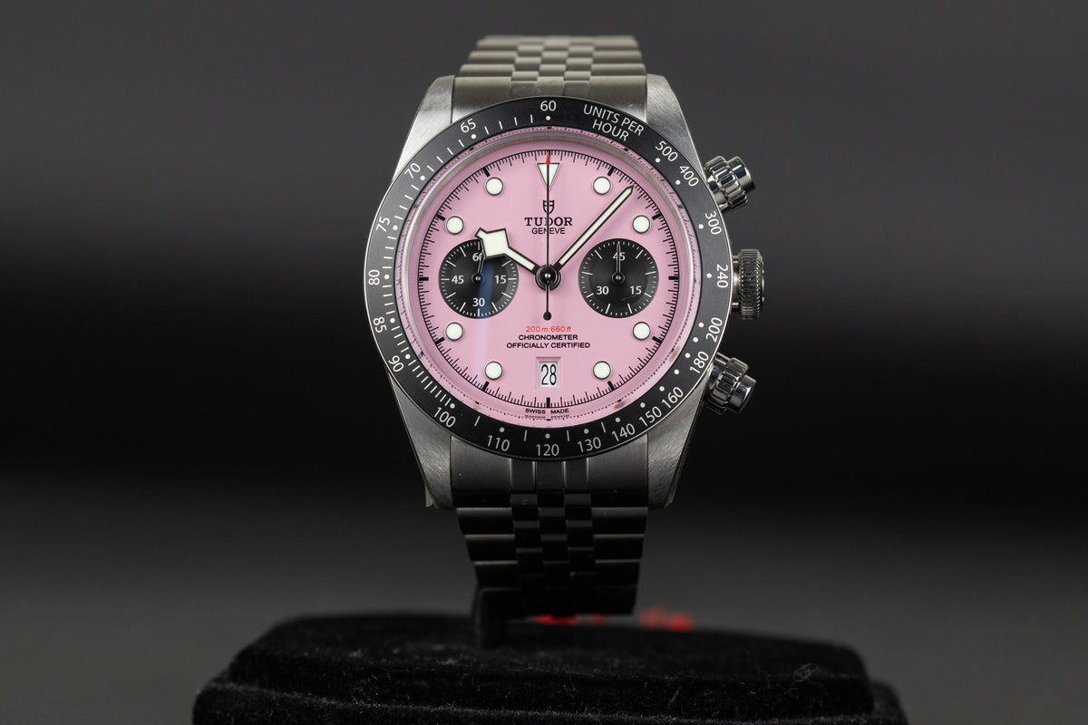 Tudor<br>79360N Black Bay Chrono Pink Dial