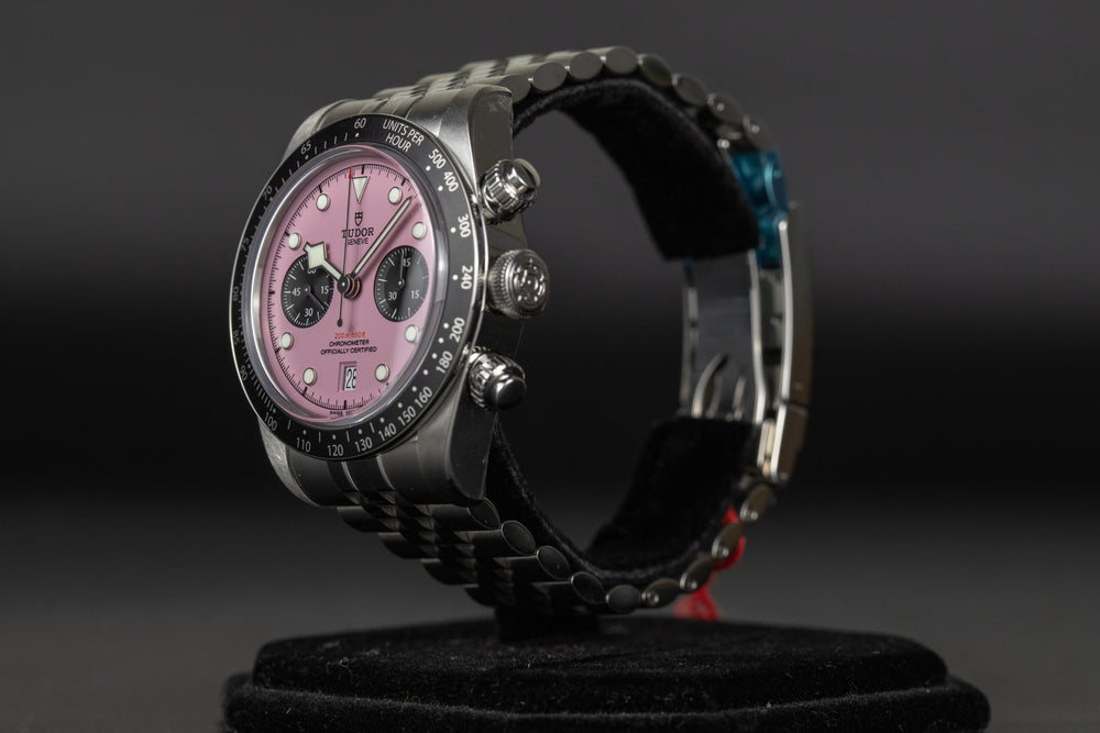 Tudor<br>79360N Black Bay Chrono Pink Dial
