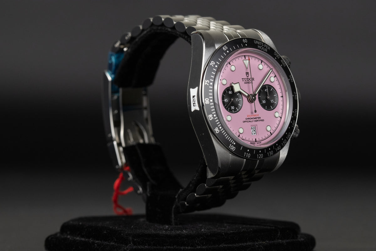 Tudor<br>79360N Black Bay Chrono Pink Dial