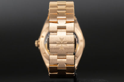 Vacheron Constantin 4500V/110R-B705 Overseas Rose Gold Blue Dial