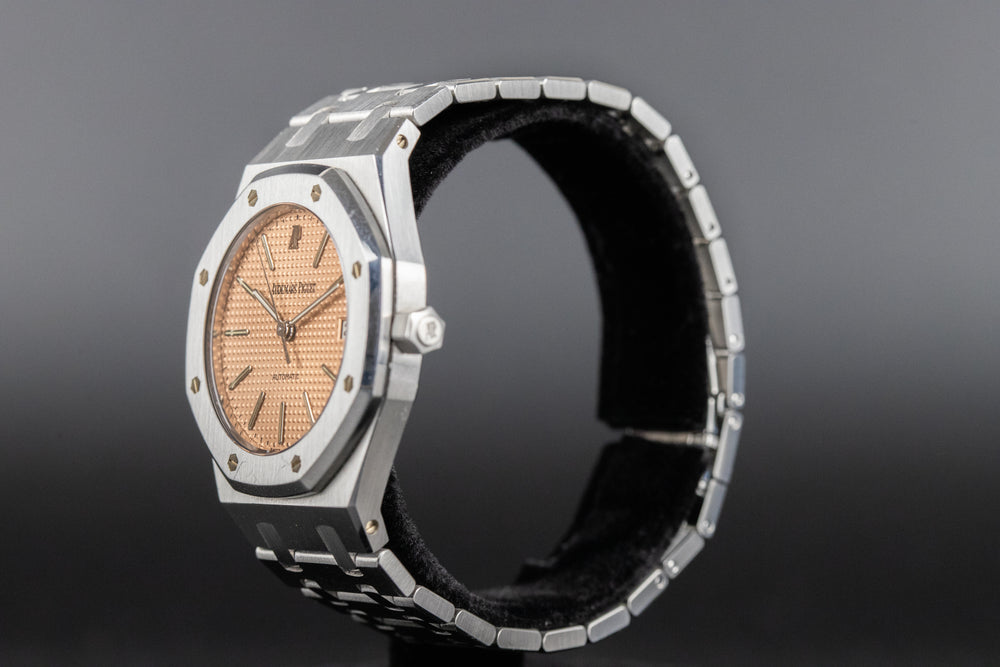 Audemars Piguet<br>14790ST Royal Oak Salmon Dial