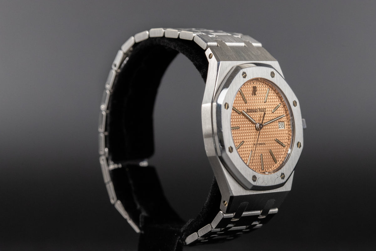 Audemars Piguet<br>14790ST Royal Oak Salmon Dial