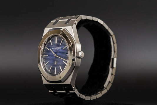 Audemars Piguet<br>15202IP Royal Oak Jumbo Blue Dial