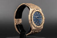 Audemars Piguet<br>15202OR Royal Oak Jumbo Blue Dial